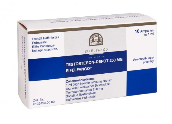 Testosteron-Depot 250 mg 10 x 1 ml
